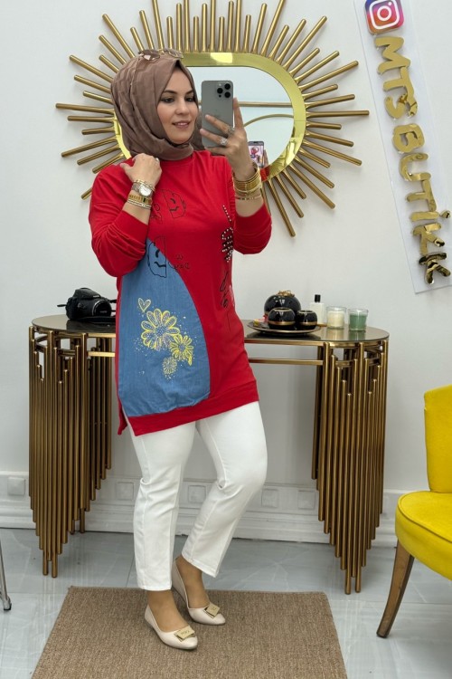 Kristal Penye  Kırmızı