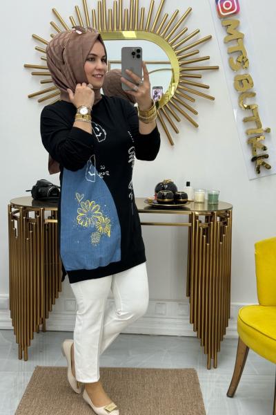 Kristal Penye  Siyah