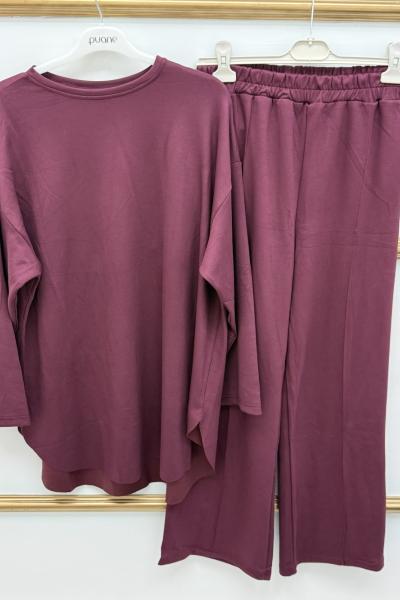 Lazer Kesim Takım  Mürdüm