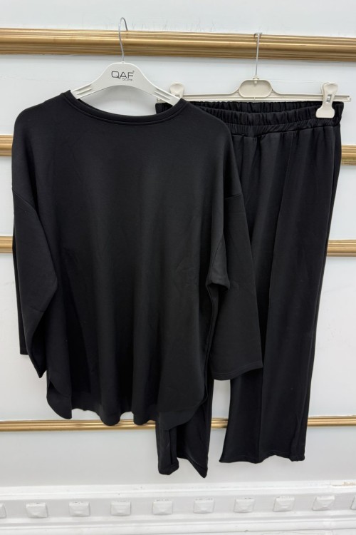 Lazer Kesim Takım  Siyah