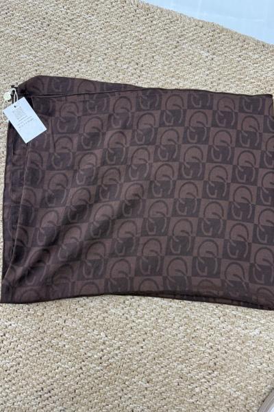 Pamuklu Şal  Kahverengi