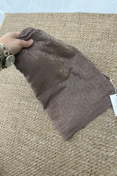 Pamuklu Şal  Koyu Vizon