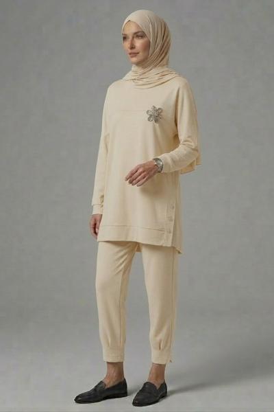 Papatya Takım  Taş Rengi