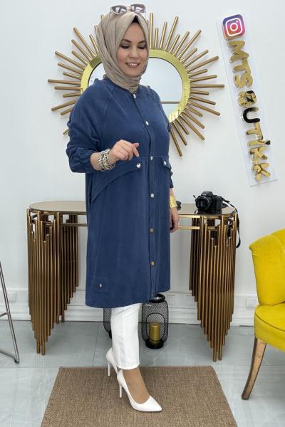 Puanne Çıt Çıt Kap Lacivert