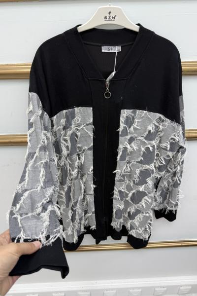 Püsküllü Kap  Siyah