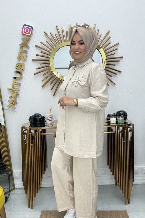 Rukfashion Çilek Bej