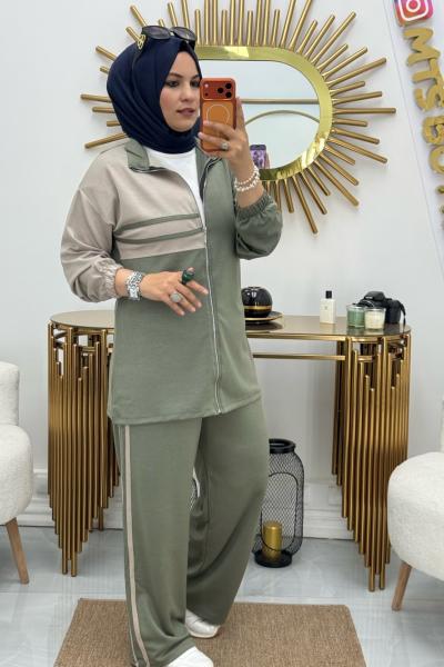 Şerit Takım Oyhso  Mint Yeşili