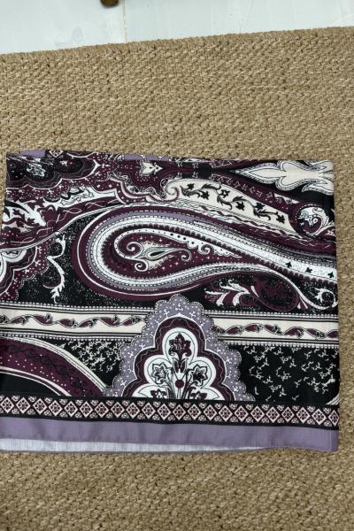 Soft Kumaş Şal  Mürdüm