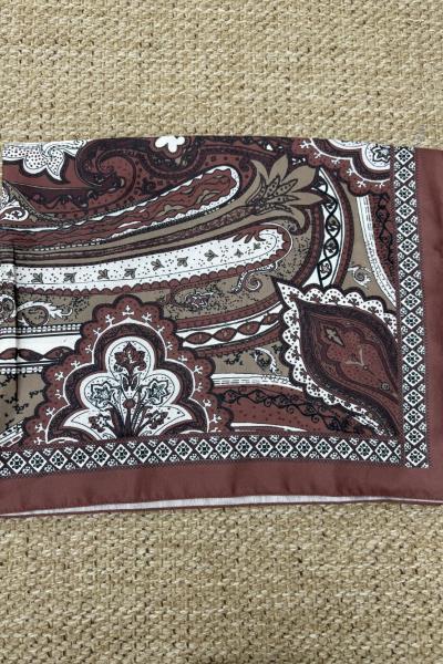 Soft Kumaş Şal  Kiremit