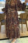 Stella Pinterest Elbise Bordo