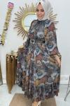 Stella Pinterest Elbise Gri