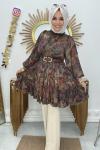 Stella Pinterest Tunik  Kahverengi