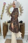 Stella Pinterest Tunik  Kahverengi