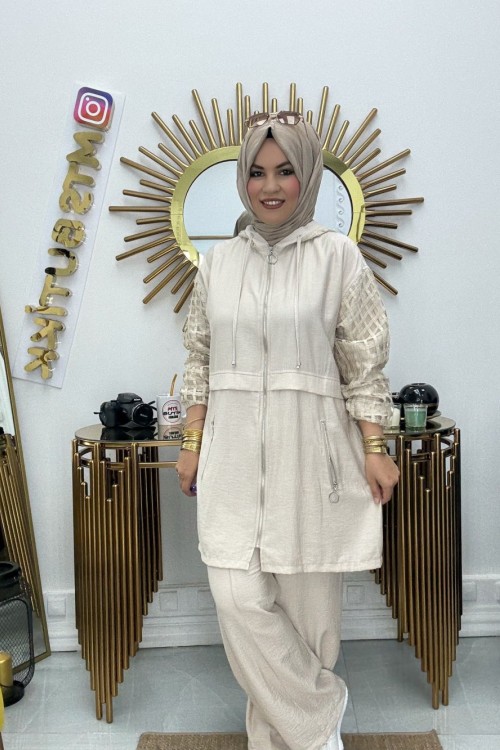 Stella Viral Takım  Bej