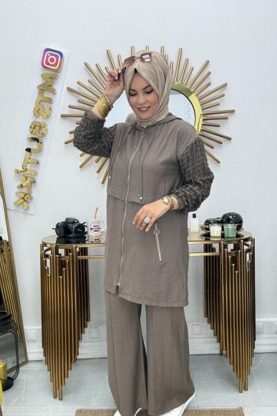 Stella Viral Takım  Kahverengi