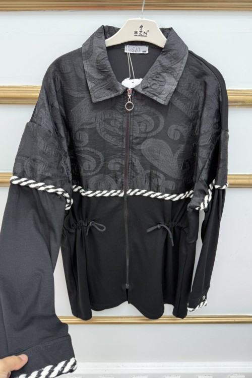 Varaklı Oyhso Kap Siyah