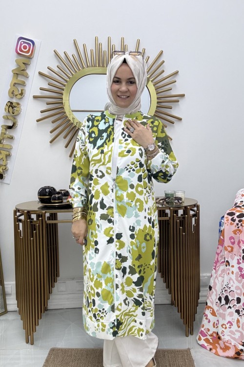 Yazlık Kap Mint Yeşili