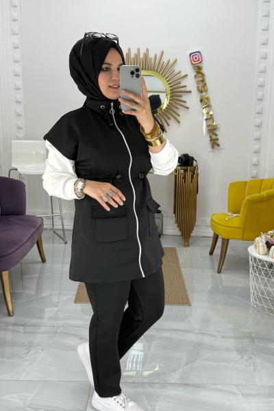 Yelek Takım  Siyah