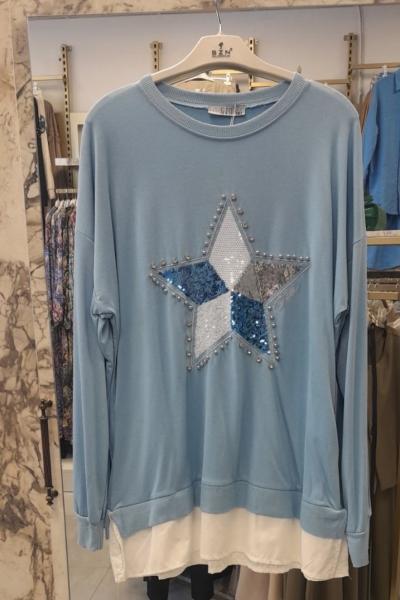 Yıldız Tunik Mavi